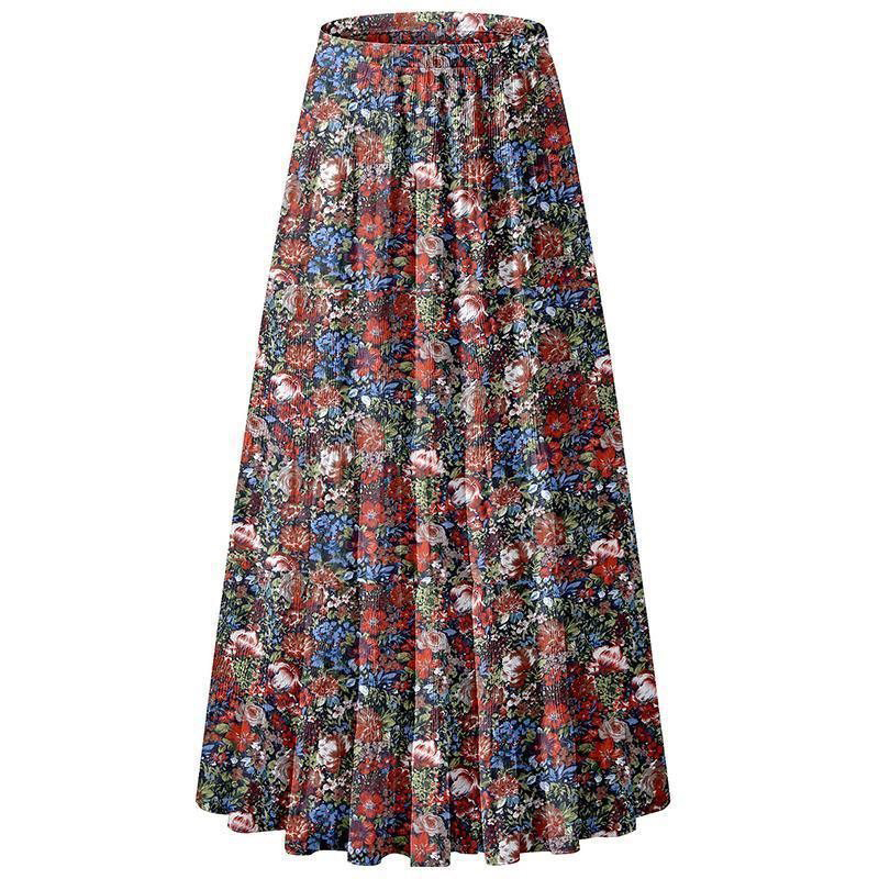 Women's chiffon stretch high waist pleated A-line skirt(BUY 2 FREE SHIPPING)