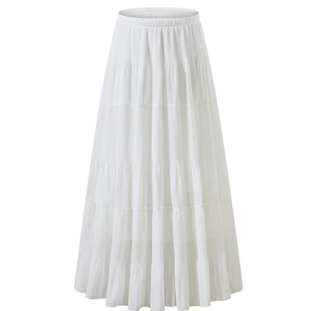 Women's chiffon stretch high waist pleated A-line skirt(BUY 2 FREE SHIPPING)