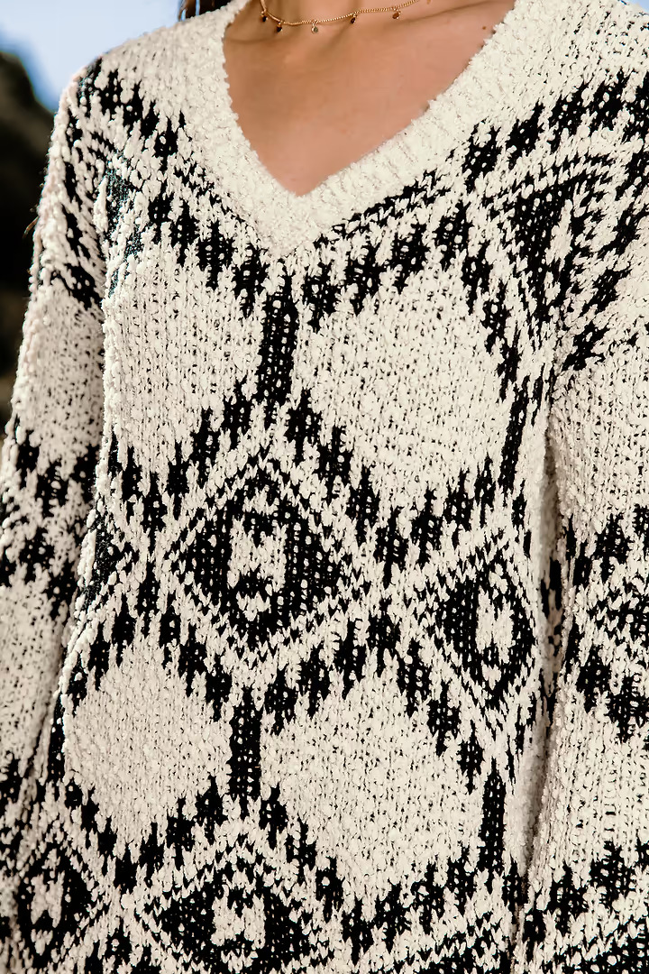 🔥 Hot item of the season — selling fast!Faynilla Cozy Knit V-Neck Dress 💕 | Soft, Slim & So Chic