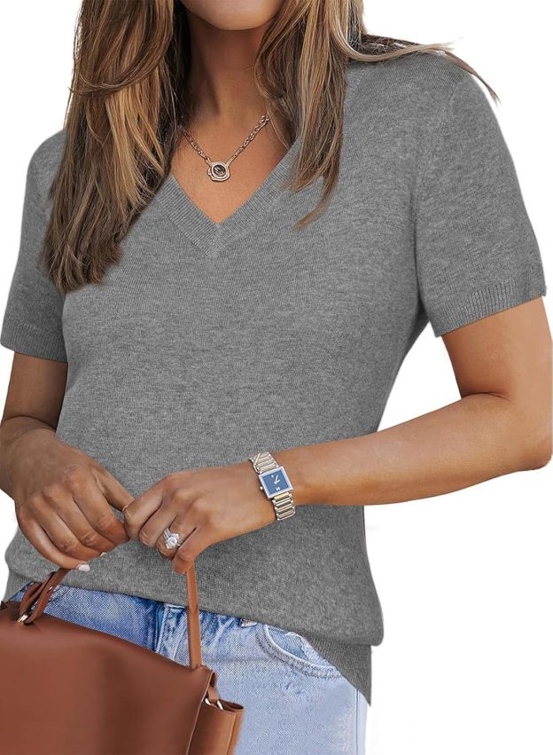 Women's Wool Blend Summer Fall Tops Lightweight Business Casual Blouses(BUY 2 FREE SHIPPING)