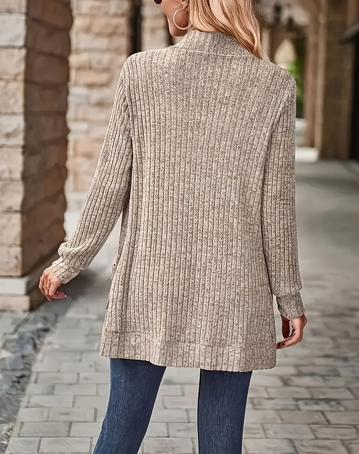Women'S Casual Knit Cardigan with Pockets (buy 2 free shipping)