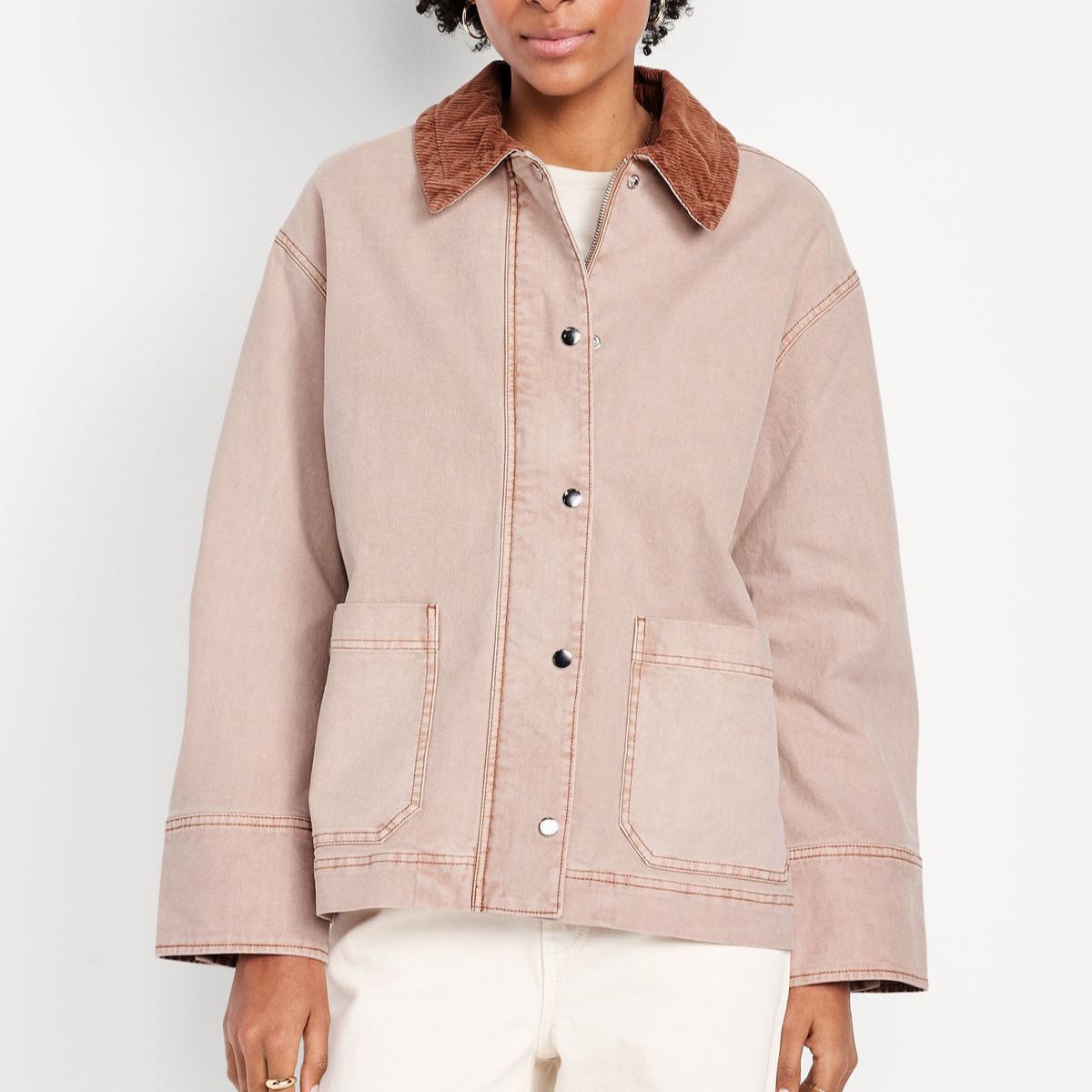 Hot Seller! Faynilla Pink Barn Jacket Fall’s Iconic Look — Effortless, Chic, and Unstoppably Stylish. 🔥