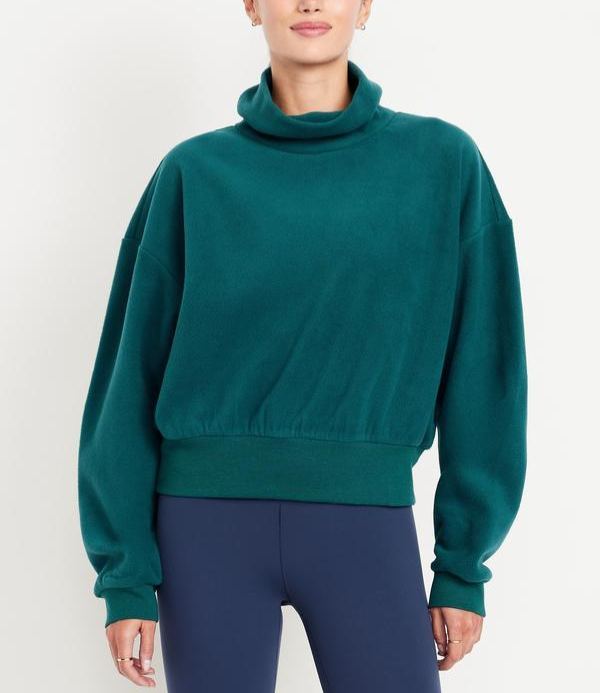 Women's Oversized Performance Microfleece Sweatshirt