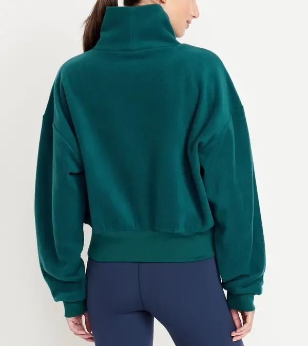 Women's Oversized Performance Microfleece Sweatshirt