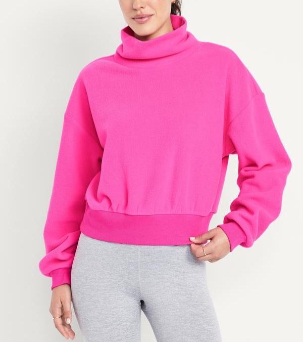 Women's Oversized Performance Microfleece Sweatshirt