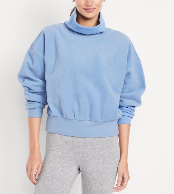 Women's Oversized Performance Microfleece Sweatshirt