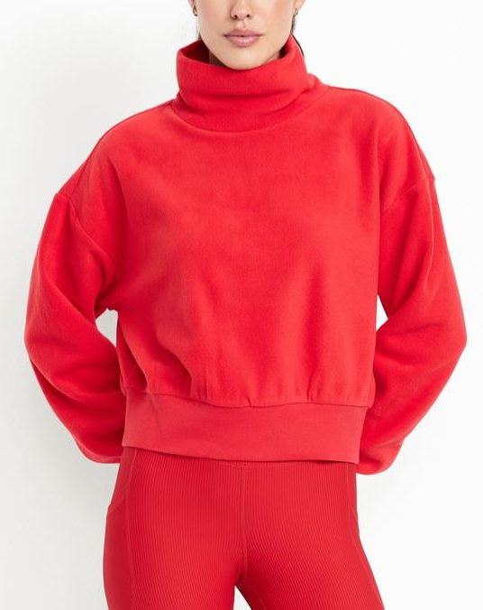 Women's Oversized Performance Microfleece Sweatshirt