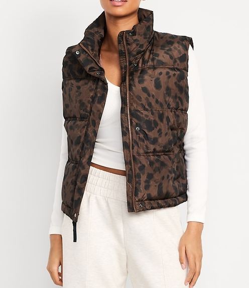 Women's Water-Resistant Puffer Vest Lightweight Zipper Up Sleeveless Jacket (BUY 2 FREE SHIPPING)