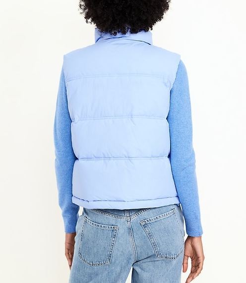 Women's Water-Resistant Puffer Vest Lightweight Zipper Up Sleeveless Jacket (BUY 2 FREE SHIPPING)