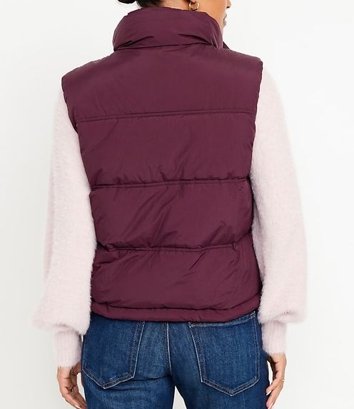Women's Water-Resistant Puffer Vest Lightweight Zipper Up Sleeveless Jacket (BUY 2 FREE SHIPPING)