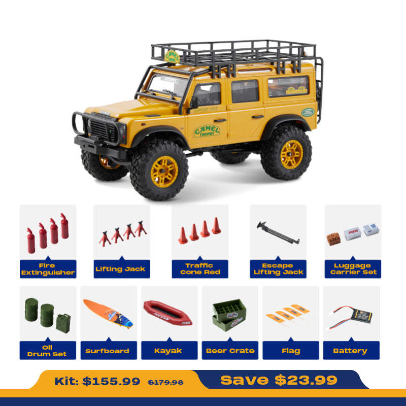 FMS 1:24 FCX24M Land Rover Camel Trophy Edition RTR