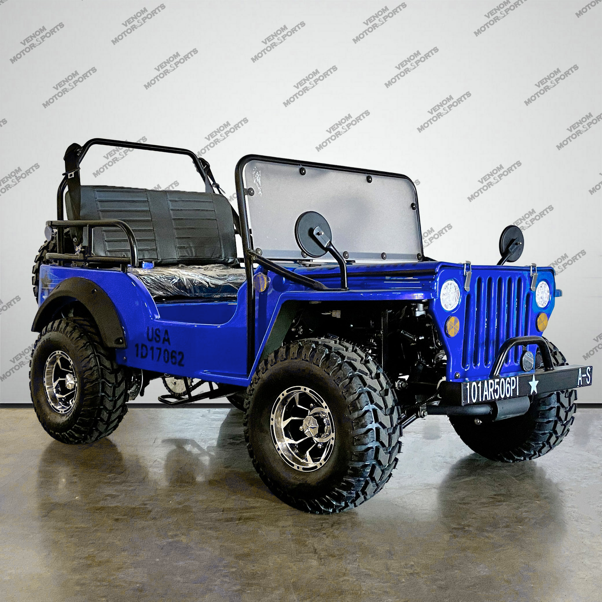 Mini Jeep | 125cc | 2 Seater | Willys Edition | 3 Speed