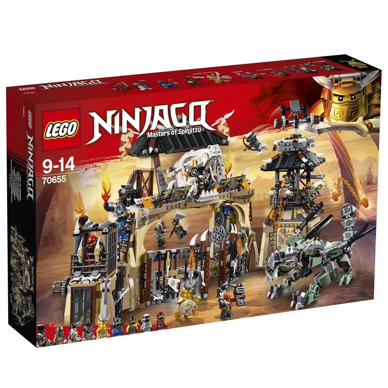LEGO 70655 NINJAGO DRAGON PIT
