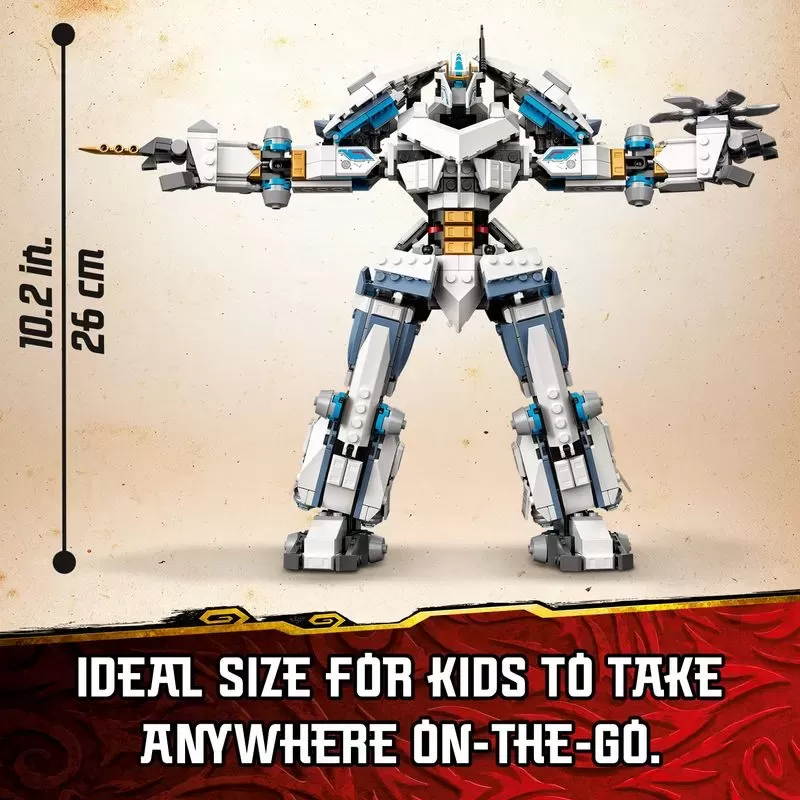 NINJAGO ZANES TITAN MECH BATTLE