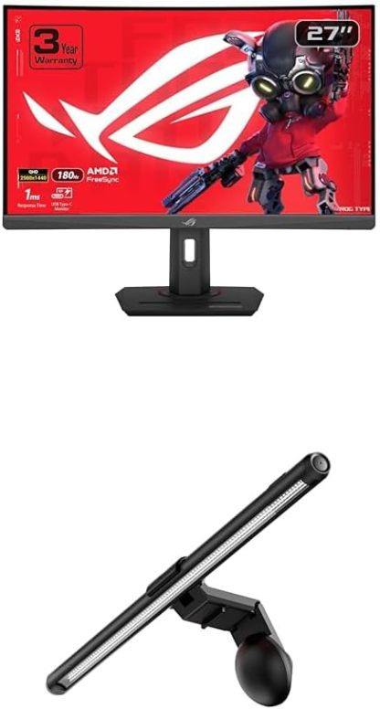 Strix 25” (24.5” viewable) Esports Gaming Monitor (XG259QNS) - Full HD, 380Hz, 0.3ms, Fast IPS, Extreme Low Motion Blur Sync, FreeSync Premium, DisplayWidget, Ergonomic, 3 yr Warranty