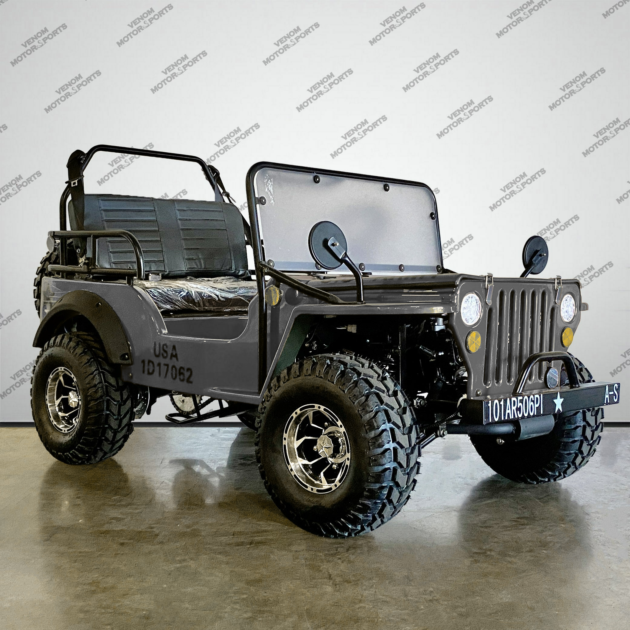 Mini Jeep | 125cc | 2 Seater | Willys Edition | 3 Speed