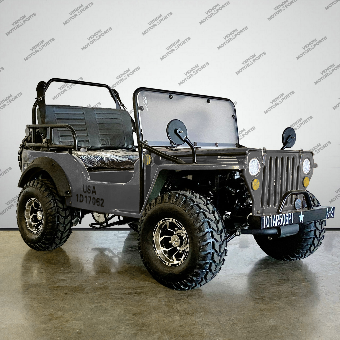 Mini Jeep | 125cc | 2 Seater | Willys Edition | 3 Speed
