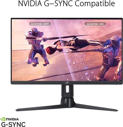 Strix 25” (24.5” viewable) Esports Gaming Monitor (XG259QNS) - Full HD, 380Hz, 0.3ms, Fast IPS, Extreme Low Motion Blur Sync, FreeSync Premium, DisplayWidget, Ergonomic, 3 yr Warranty