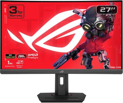 Strix 25” (24.5” viewable) Esports Gaming Monitor (XG259QNS) - Full HD, 380Hz, 0.3ms, Fast IPS, Extreme Low Motion Blur Sync, FreeSync Premium, DisplayWidget, Ergonomic, 3 yr Warranty