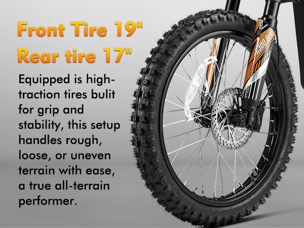 HAPPYRUN G300 Pro Off Road Ebike for Adults - 72V 30Ah Removable Battery, 6500W Peak Power, 50MPH Max Speed, 70 mi Range, 350LBS Load Capacity, Hydraulic Brakes, 2-Year Warranty