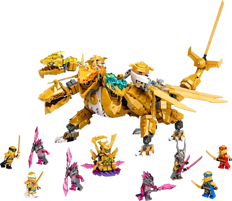 NINJAGO LLOYD'S GOLDEN ULTRA DRAGON