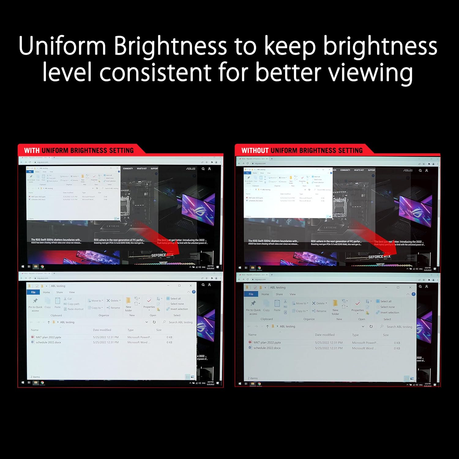 ASUS ROG Swift 34” OLED Ultrawide 800R Curved Gaming Monitor (PG34WCDM)