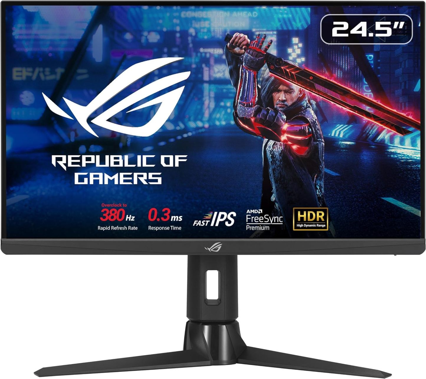 Swift Pro PG248QP NVIDIA G-SYNC esports gaming monitor -24.1-inch FHD, 540 Hz (OC), Esports-TN panel, NVIDIA Reflex Analyzer, ULMB 2, adjustable base, ESS codec, DisplayHDR400, 3year warranty