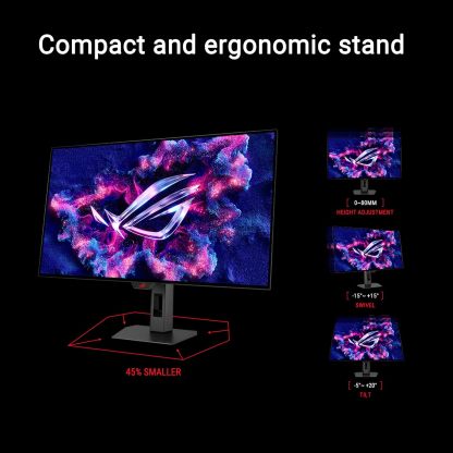 ROG Strix OLED XG32UCWMG Gaming Monitor – 32 Inches (31.5 Inch Display) OLED Glossy 4K TrueBlack
