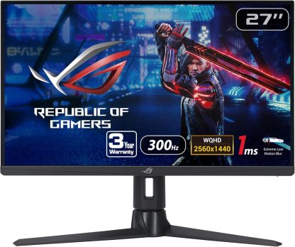 Strix 25” (24.5” viewable) Esports Gaming Monitor (XG259QNS) - Full HD, 380Hz, 0.3ms, Fast IPS, Extreme Low Motion Blur Sync, FreeSync Premium, DisplayWidget, Ergonomic, 3 yr Warranty