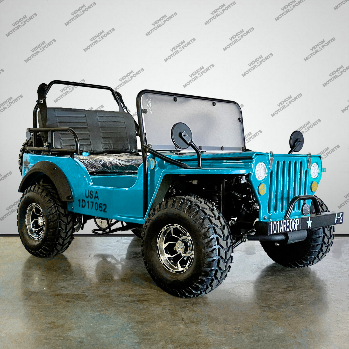 Mini Jeep | 125cc | 2 Seater | Willys Edition | 3 Speed