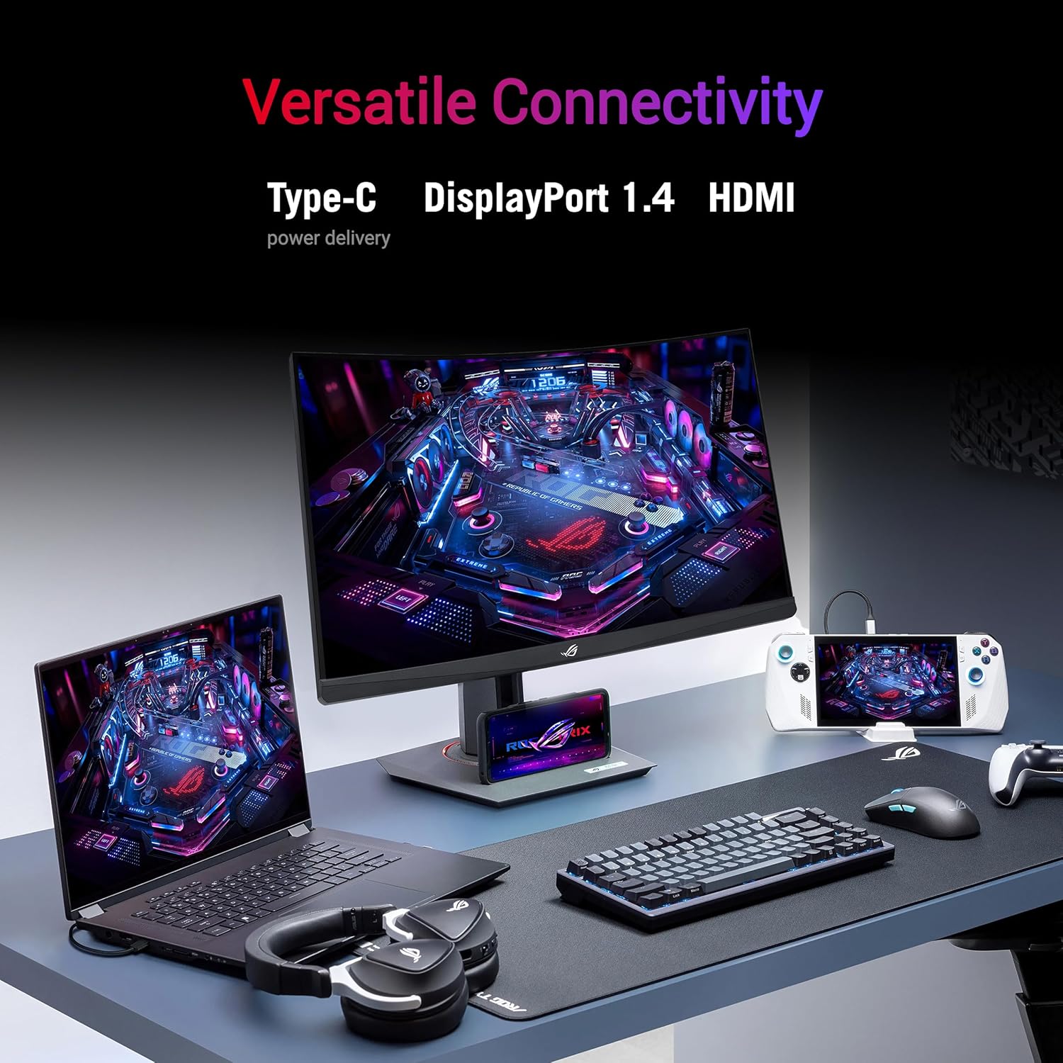 Strix 25” (24.5” viewable) Esports Gaming Monitor (XG259QNS) - Full HD, 380Hz, 0.3ms, Fast IPS, Extreme Low Motion Blur Sync, FreeSync Premium, DisplayWidget, Ergonomic, 3 yr Warranty