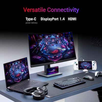 Strix 25” (24.5” viewable) Esports Gaming Monitor (XG259QNS) - Full HD, 380Hz, 0.3ms, Fast IPS, Extreme Low Motion Blur Sync, FreeSync Premium, DisplayWidget, Ergonomic, 3 yr Warranty