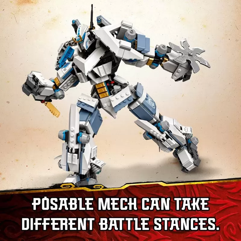 NINJAGO ZANES TITAN MECH BATTLE
