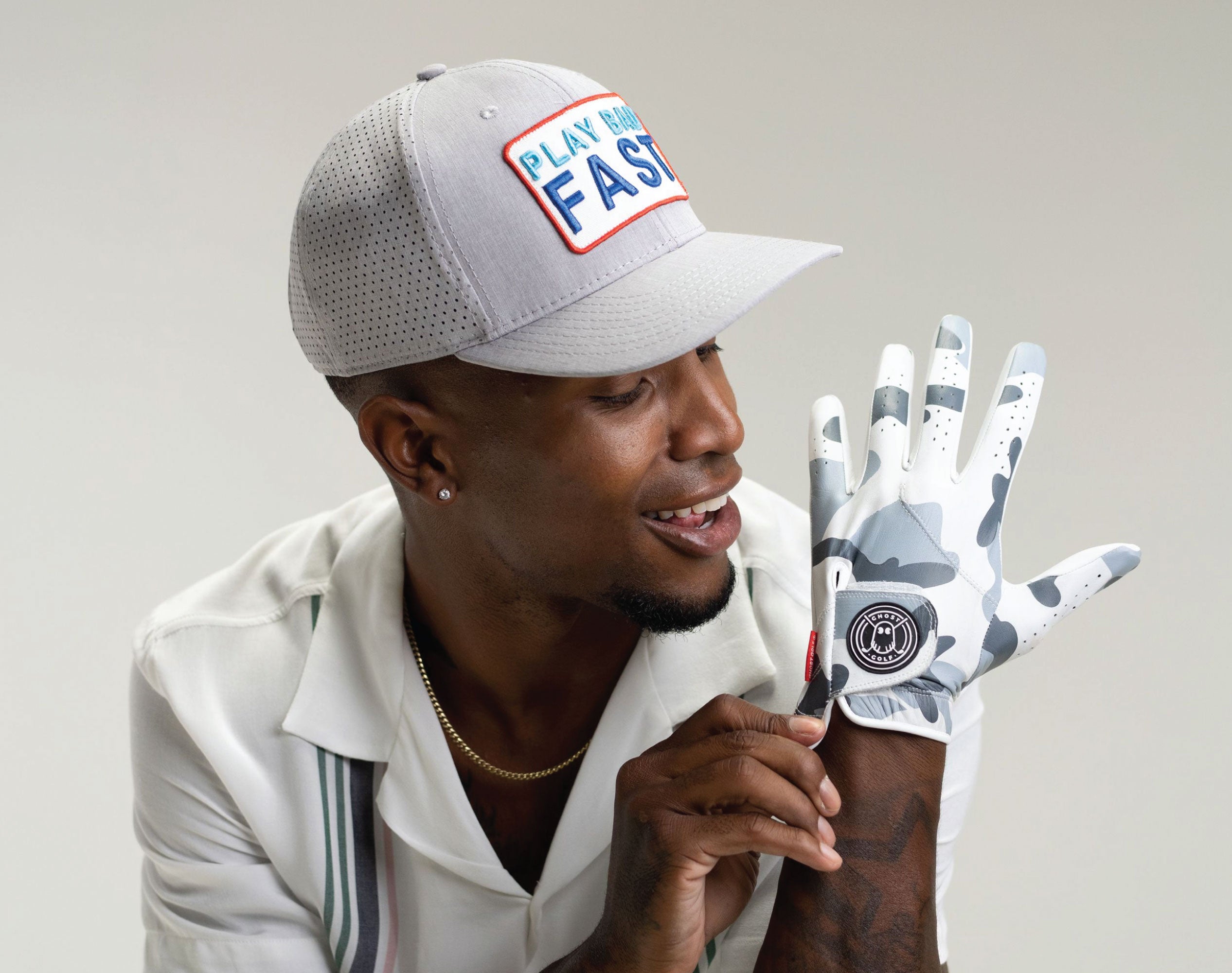 Snow Camo Golf Glove