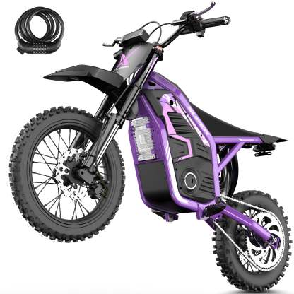 60-Mile Range + 4000W Power - Professiona Electric Dirt Bike