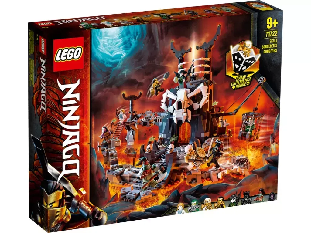 LEGO 71722 NINJAGO SKULL SORCERERS DUNGEONS