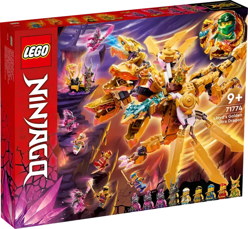 NINJAGO LLOYD'S GOLDEN ULTRA DRAGON