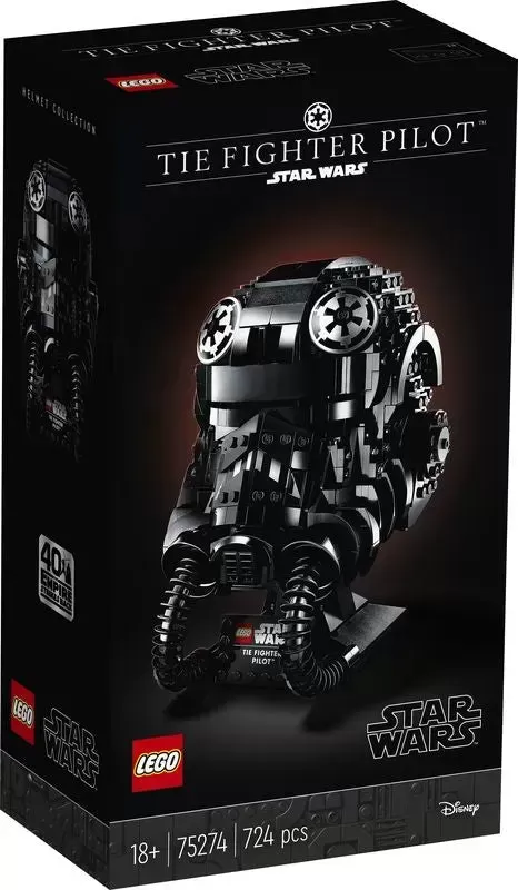 LEGO 75274 STAR WARS TIE FIGHTER PILOT HELMET