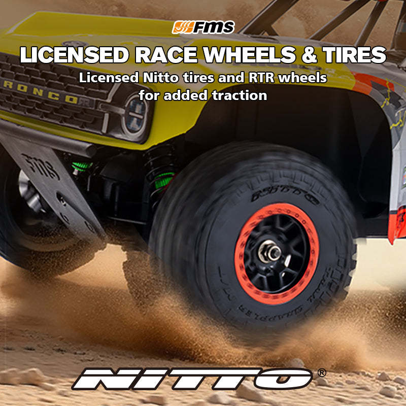 FMS 1:18 FSC18 Ford Bronco RTR EB Brushed/Brushless