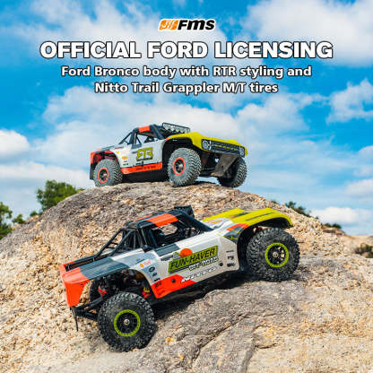 FMS 1:18 FSC18 Ford Bronco RTR EB Brushed/Brushless