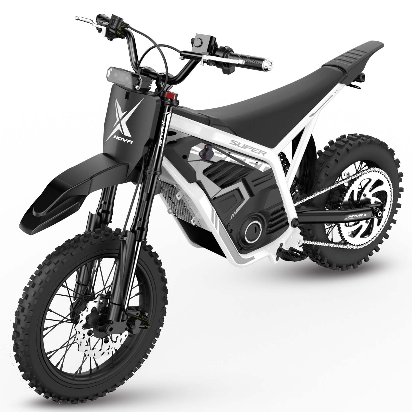 60-Mile Range + 4000W Power - Professiona Electric Dirt Bike