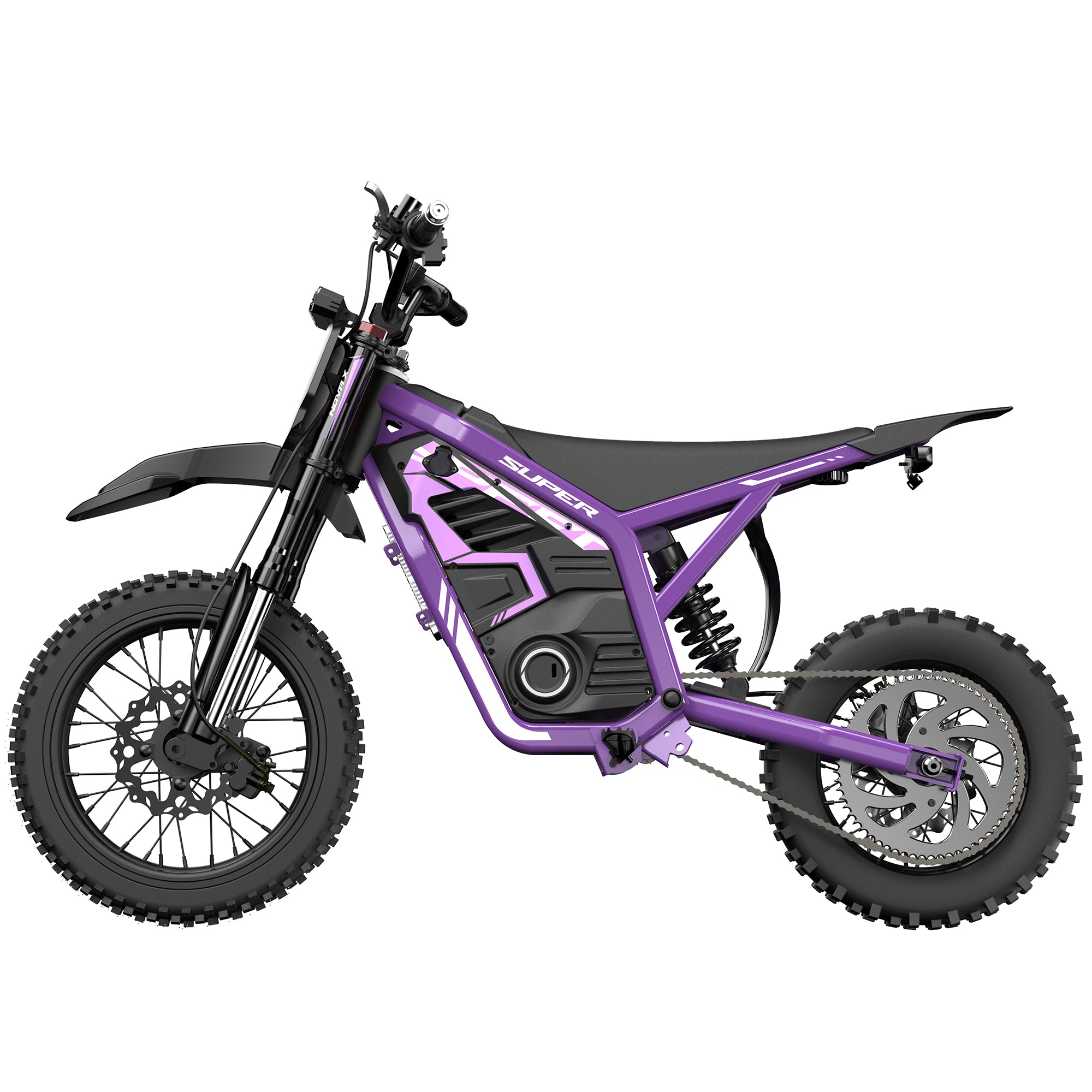 60-Mile Range + 4000W Power - Professiona Electric Dirt Bike