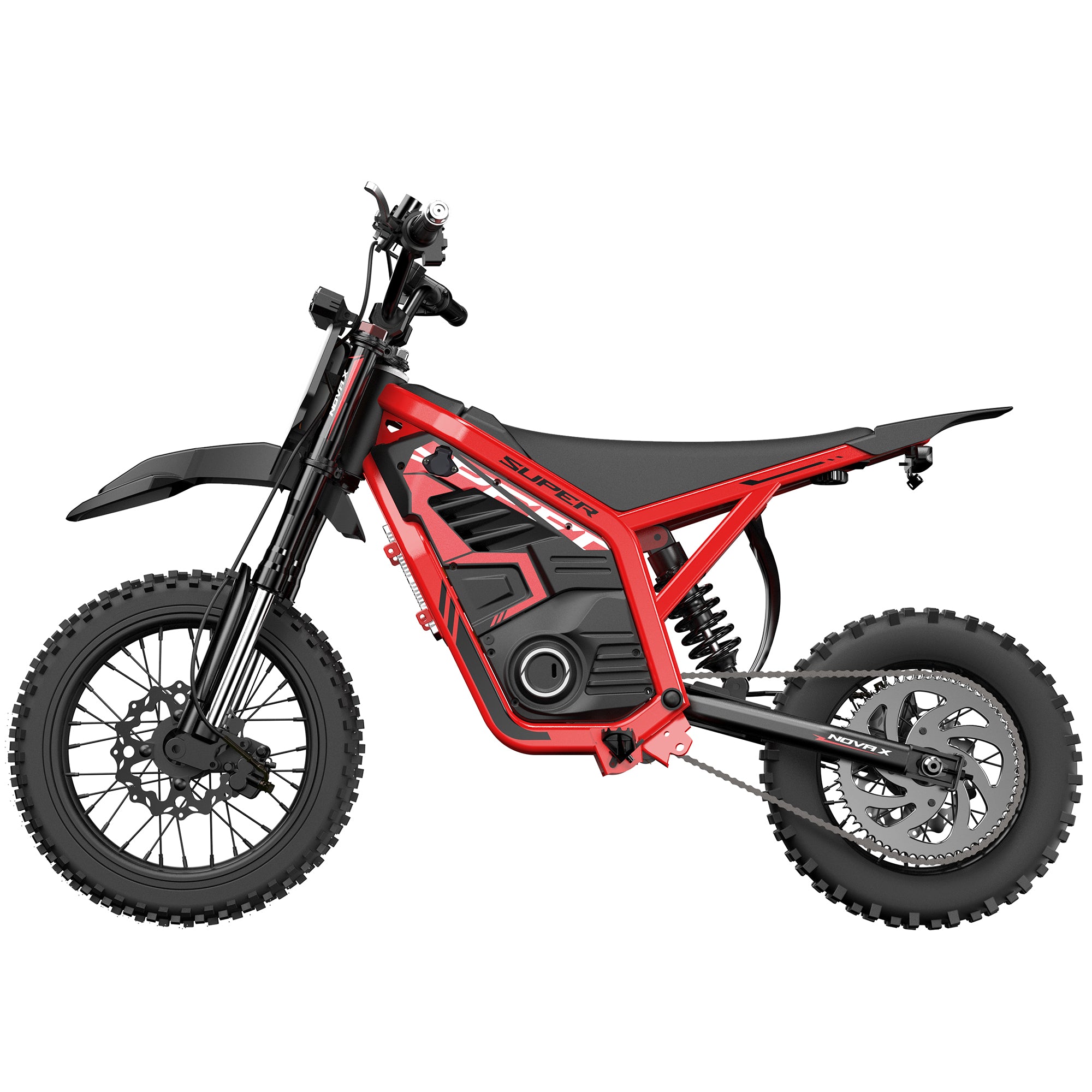 60-Mile Range + 4000W Power - Professiona Electric Dirt Bike