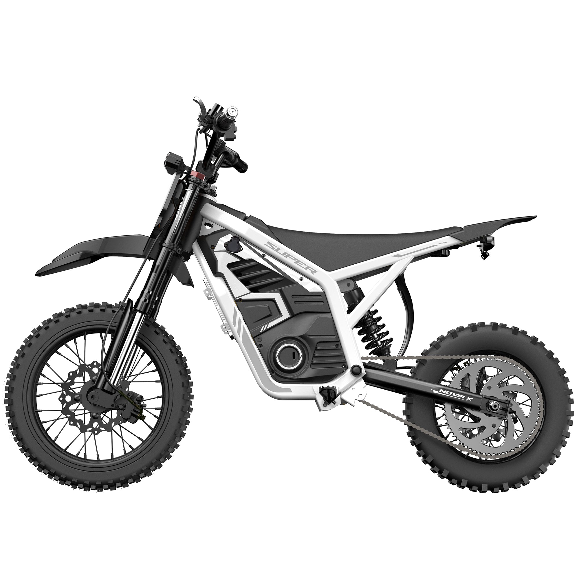 60-Mile Range + 4000W Power - Professiona Electric Dirt Bike