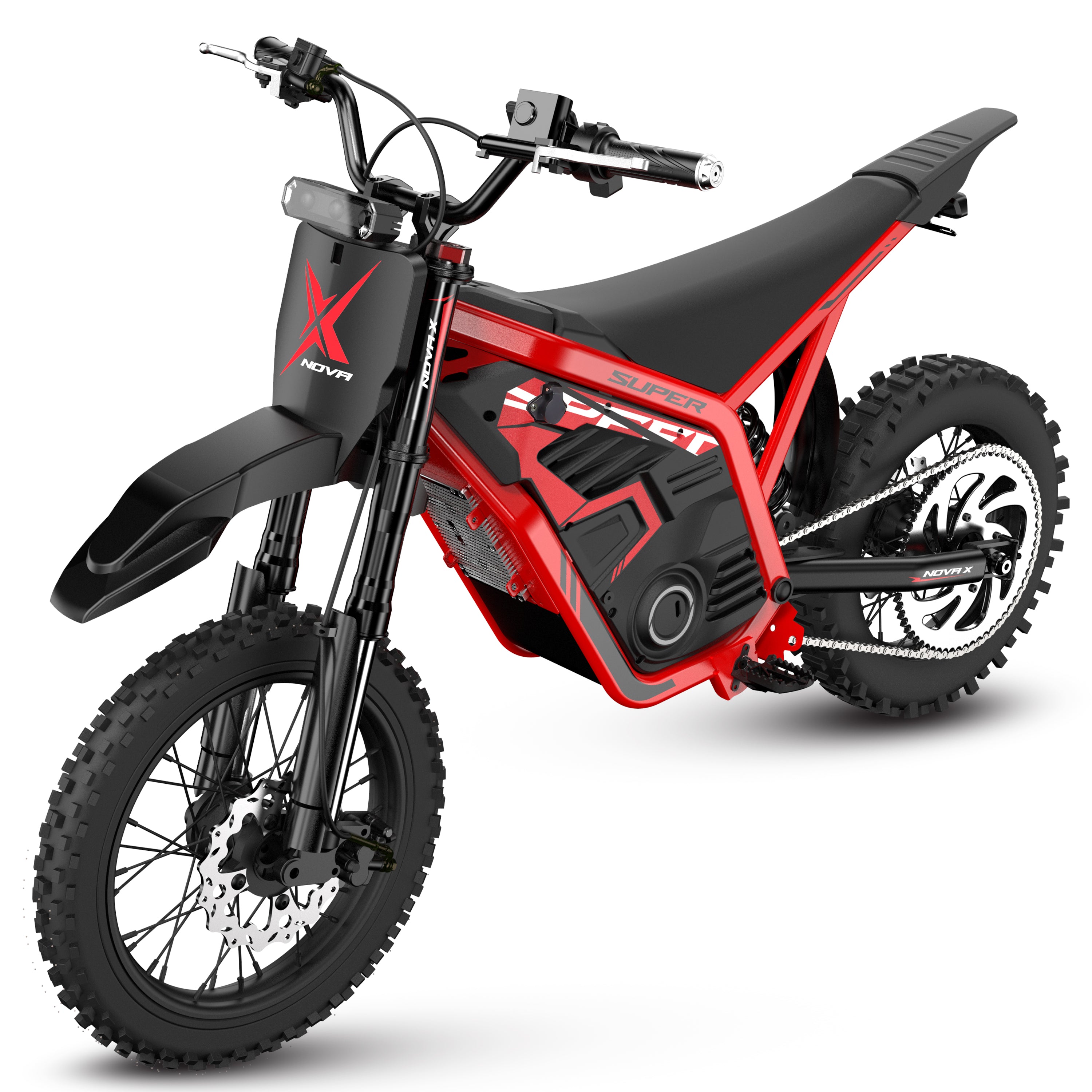 60-Mile Range + 4000W Power - Professiona Electric Dirt Bike