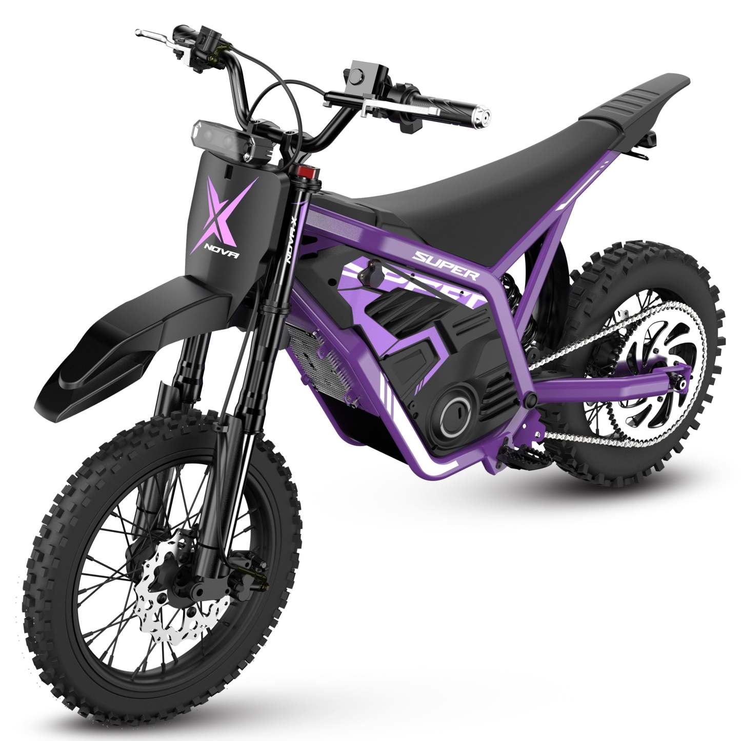 60-Mile Range + 4000W Power - Professiona Electric Dirt Bike