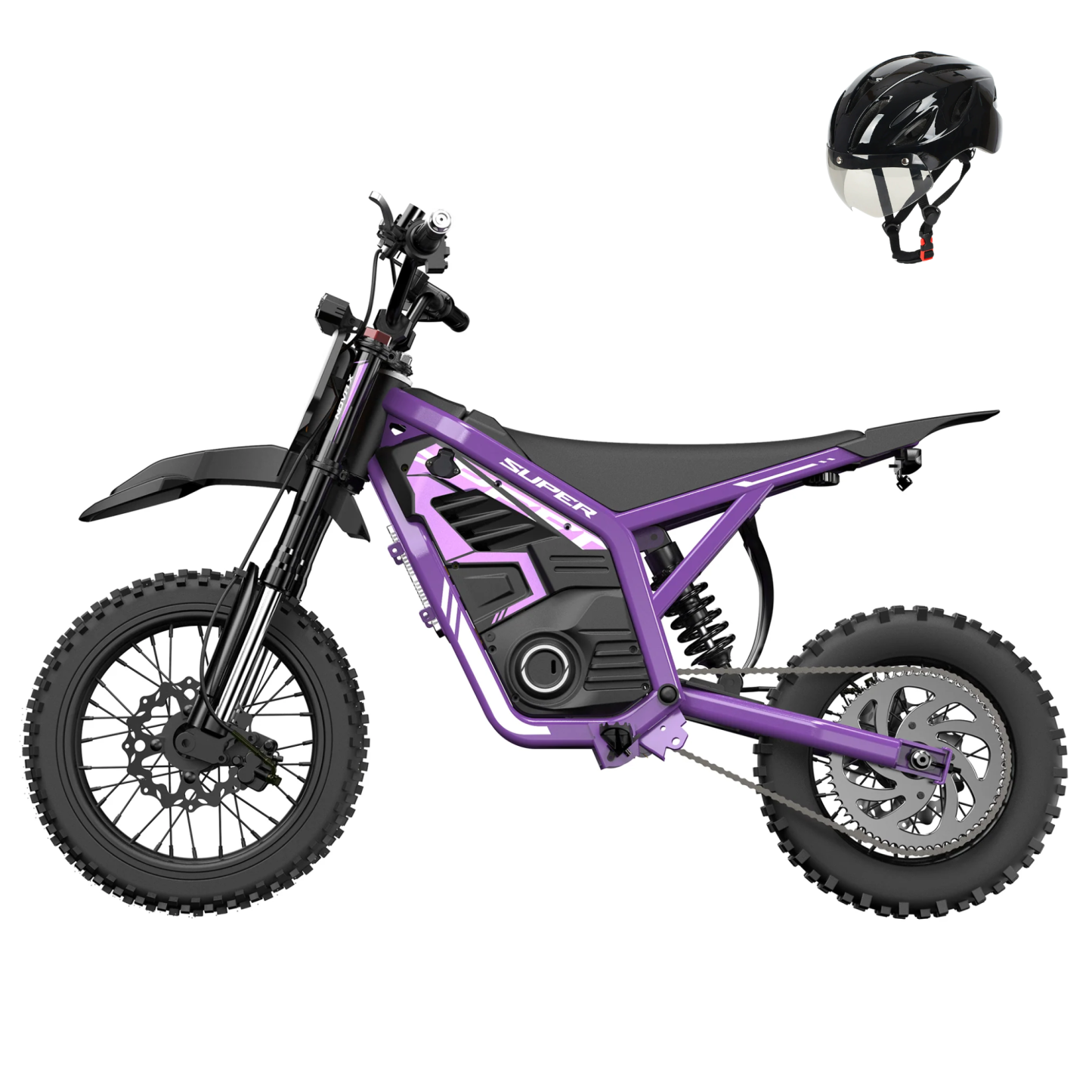 60-Mile Range + 4000W Power - Professiona Electric Dirt Bike