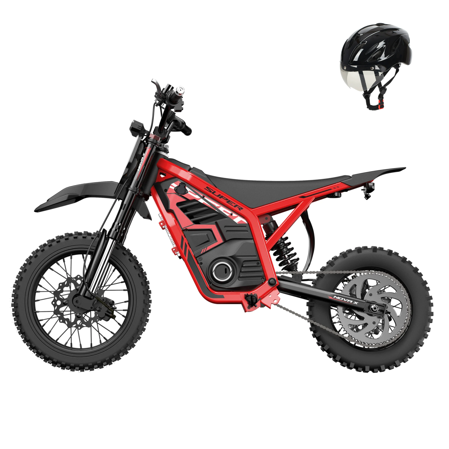 60-Mile Range + 4000W Power - Professiona Electric Dirt Bike