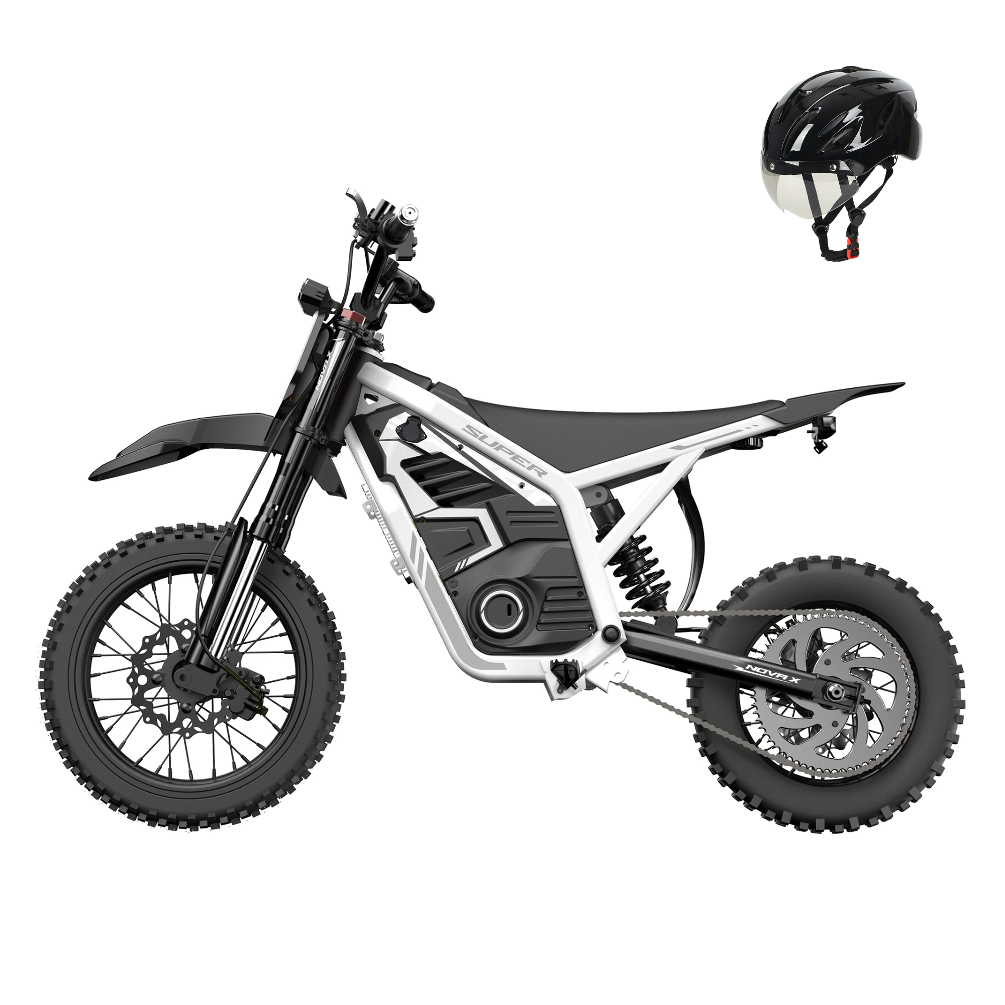 60-Mile Range + 4000W Power - Professiona Electric Dirt Bike
