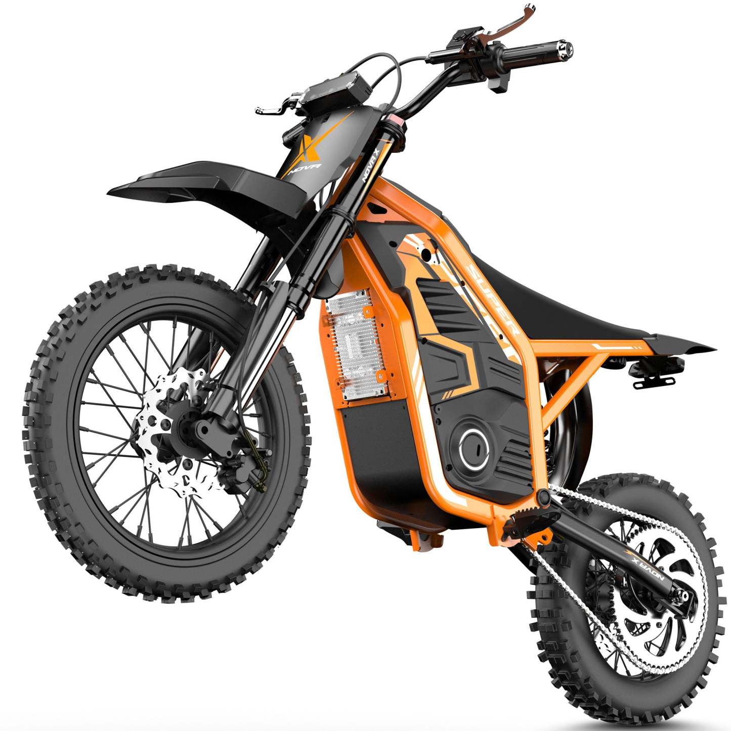 60-Mile Range + 4000W Power - Professiona Electric Dirt Bike